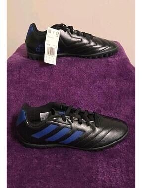 Adidas Goletto VII TF J Royal Blue/Black Soccer Cleats FV8709, Size 3 Youth